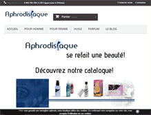 Tablet Screenshot of aphrodisiaque.com